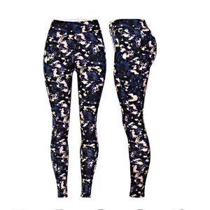 High Waisted Print Leggings M